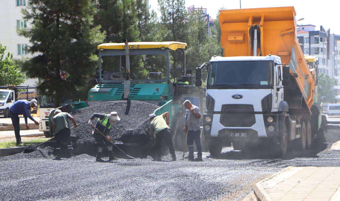 Diyarbakır Büyükşehir Belediyesi, Kayapınar ilçesinde 6 caddeden oluşan 7,7 kilometrelik