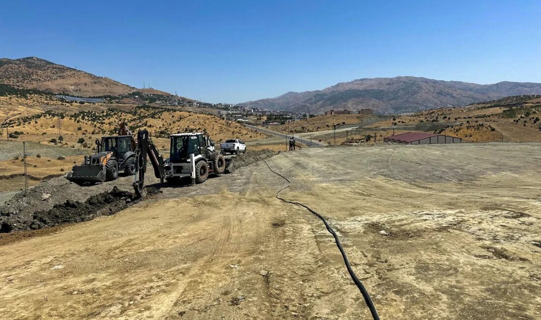 Diyarbakır Büyükşehir Belediyesi DİSKİ Genel Müdürlüğü, Kulp ilçesi Yeşilköy Mahallesi’nde