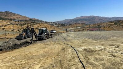 Diyarbakır Büyükşehir Belediyesi DİSKİ Genel Müdürlüğü, Kulp ilçesi Yeşilköy Mahallesi’nde