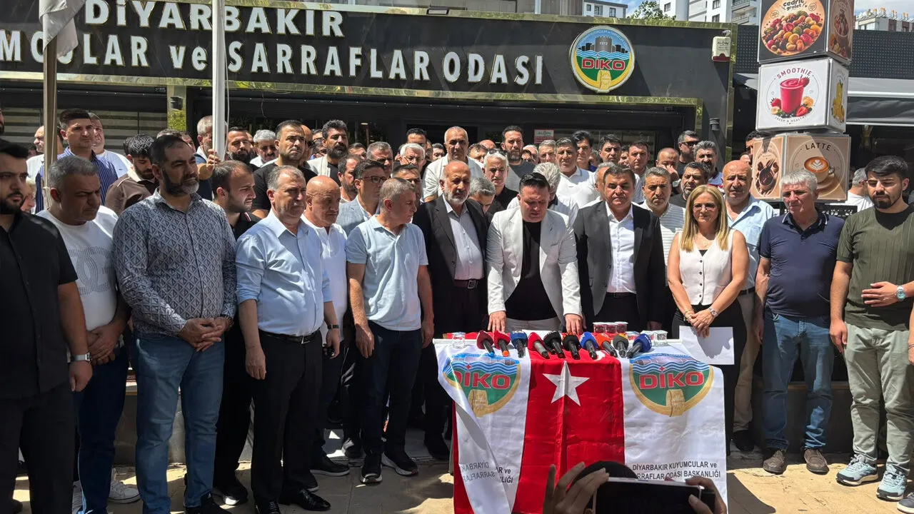 Diyarbakır’da kuyumcu saldırısına tepki gösterildi