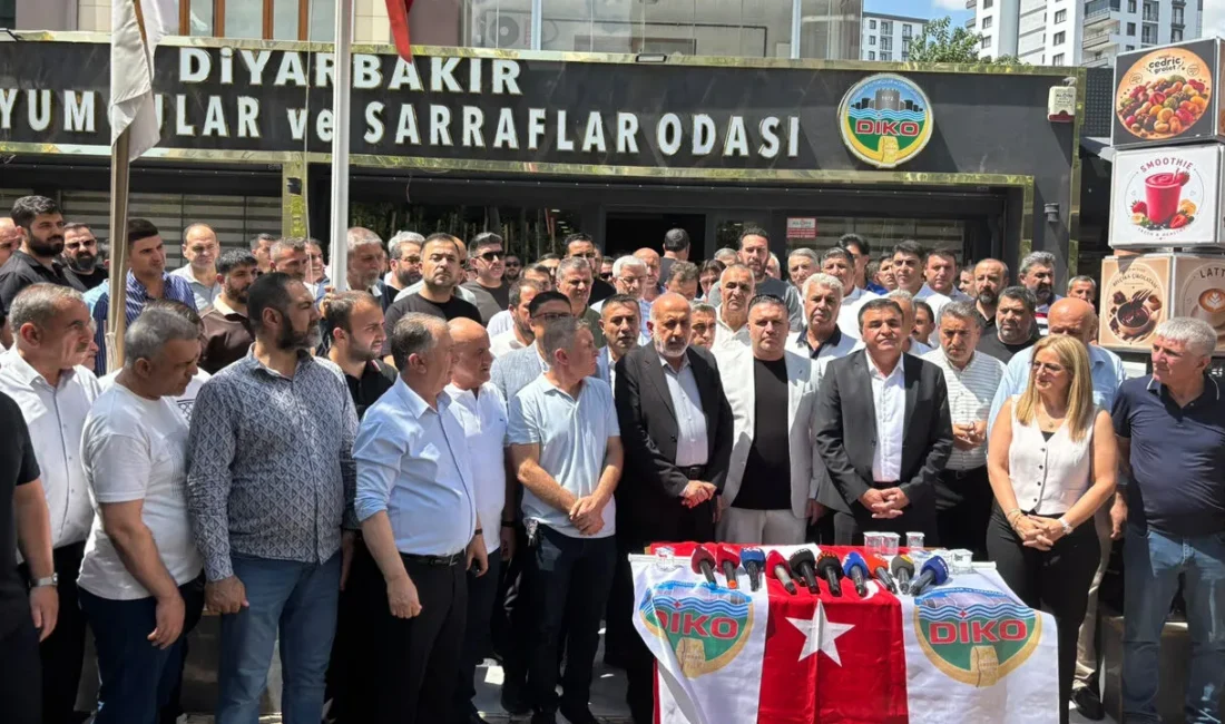 Diyarbakır’da kuyumcuya yönelik silahlı saldırıya meslek odalarından tepki geldi. DTSO