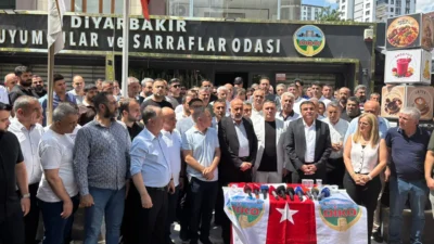 Diyarbakır’da kuyumcuya yönelik silahlı saldırıya meslek odalarından tepki geldi. DTSO