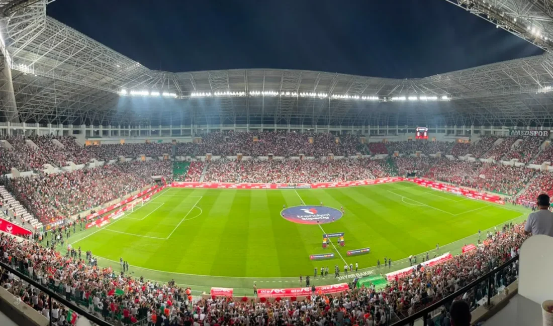 Trendyol Süper Lig’de Amedspor ilk maçında Erzurumspor FK’yı konuk ettiği