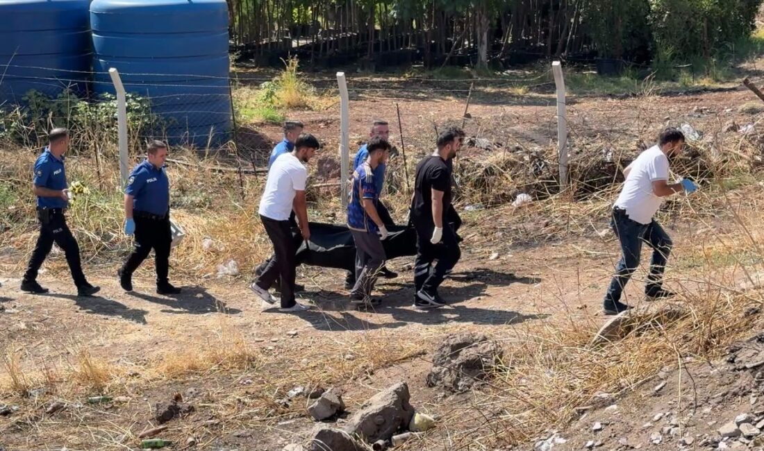 Diyarbakır’ın merkez Bağlar ilçesinde boş arazide silahla vurulmuş halde erkek