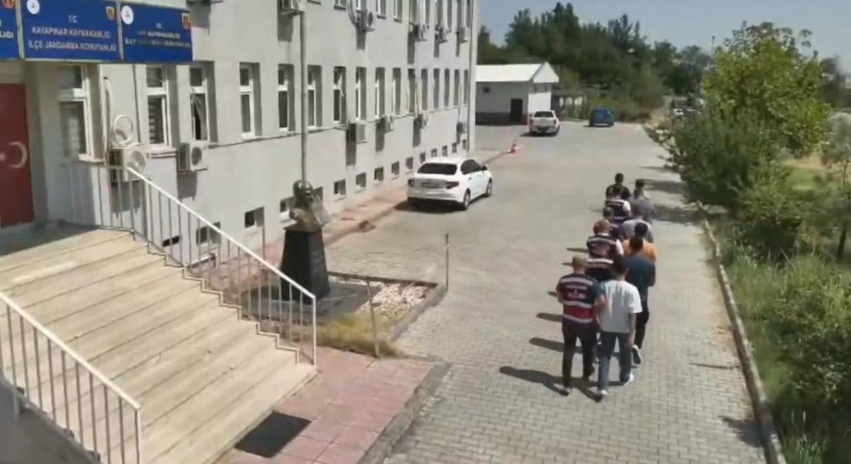 Diyarbakır'da kök kenevir ve skunk imha edildi