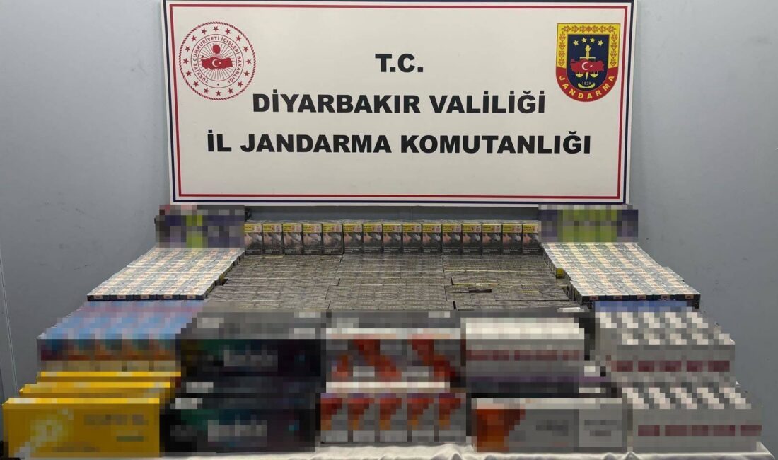 Diyarbakır'da çok sayıda gümrük kaçağı malzeme ele geçirilirken, 48 şüpheli
