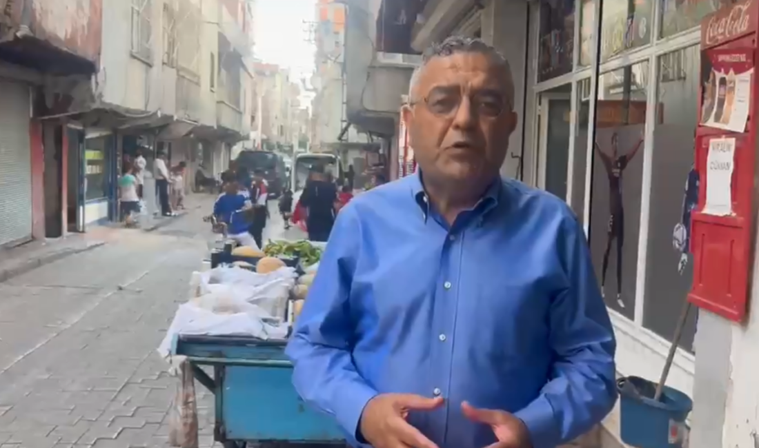 Diyarbakır Milletvekili Sezgin Tanrıkulu, Bağlar ilçesindeki Kaynartepe Mahallesi’nde yıllardır bekleyen