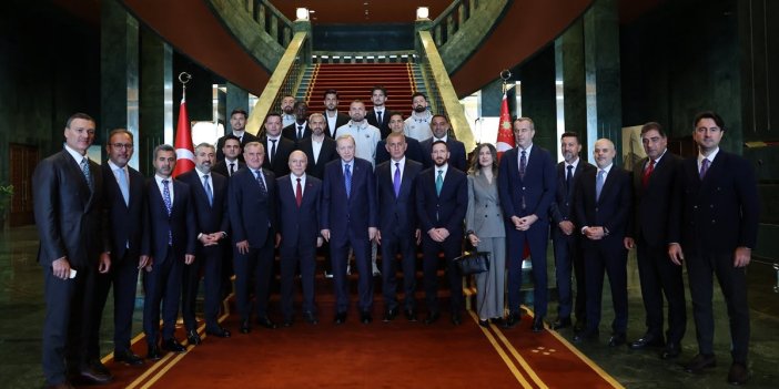 Cumhurbaşkanı Recep Tayyip Erdoğan Amedspor’u kabul etti
