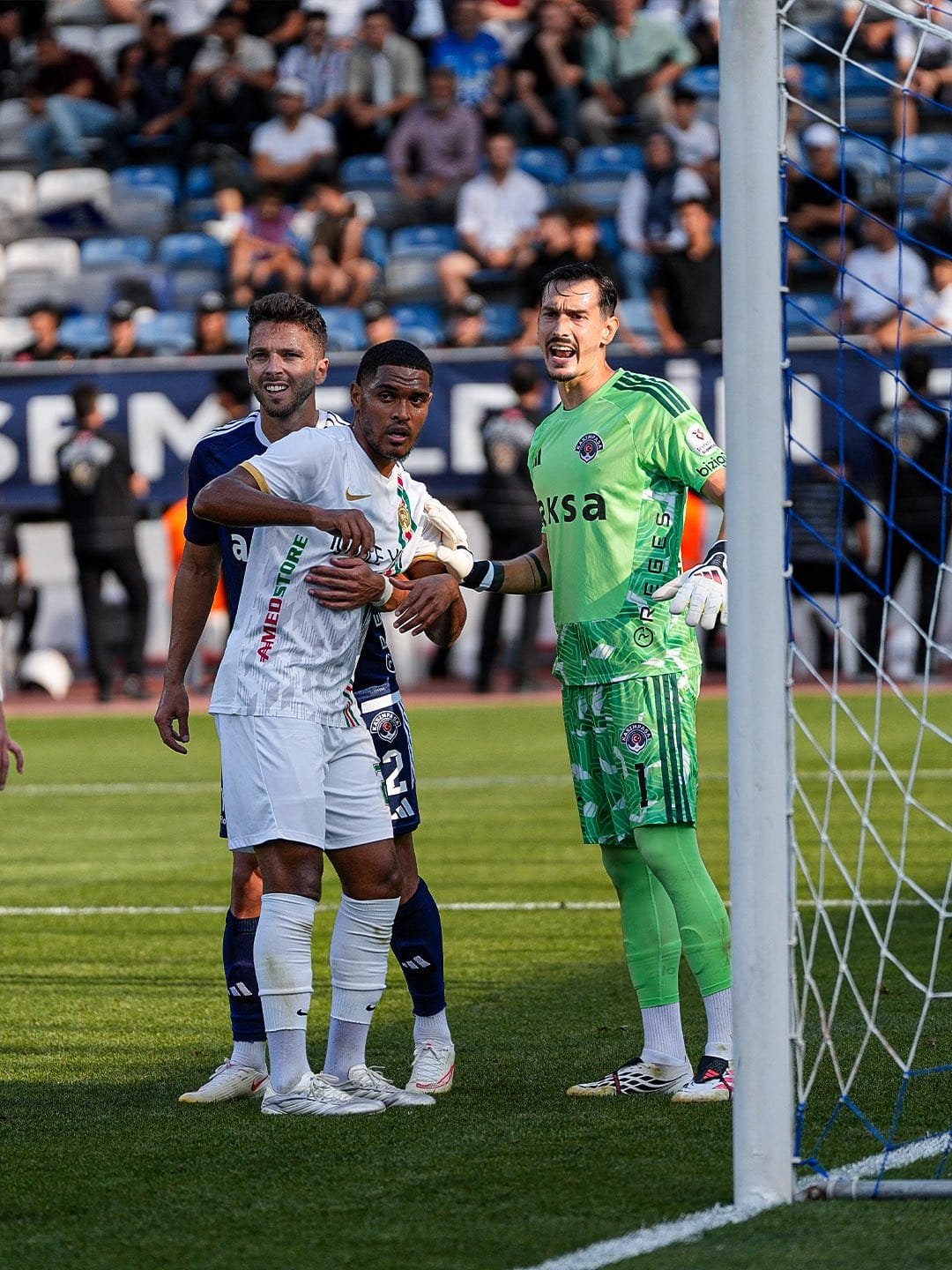 Trendyol Süper Lig’in 4. hafta mücadelesinde Amedspor, Kasımpaşa deplasmanında ilk