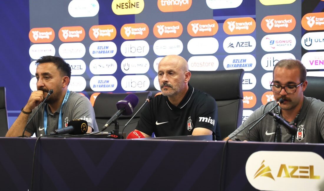 Beşiktaş Teknik Direktörü Vincenzo Italiano, Amedspor için "Lige yeni çıkmış