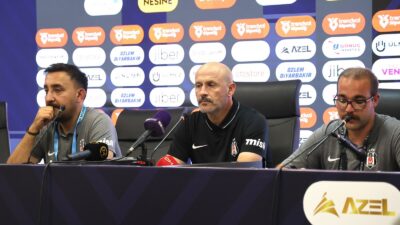 Beşiktaş Teknik Direktörü Vincenzo Italiano, Amedspor için "Lige yeni çıkmış