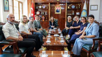 Almanya Federal Meclisi milletvekilleri ile Yeşiller Partisi temsilcilerinden oluşan heyet,