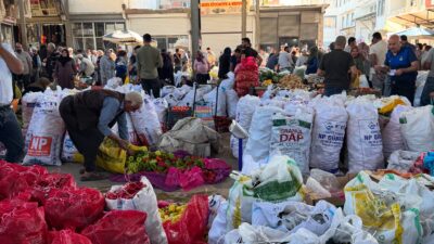 Diyarbakır’ın Çermik ilçesinde kurutma sezonu başladı.
