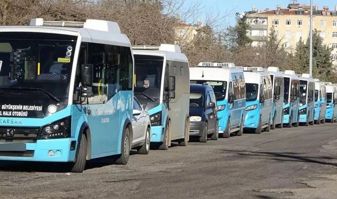 Diyarbakır’da özel halk otobüsü işletmecilerinin artan maliyetleri gerekçe göstererek toplu