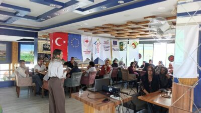 Diyarbakır’ın Çermik ilçesinde Çermik-Çüngüş Yerel Eylem Grubu Derneği eğitim programı