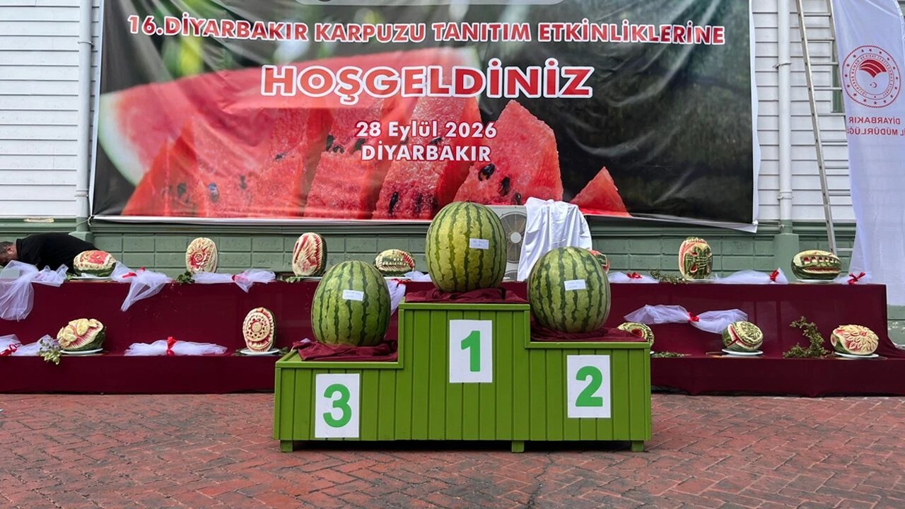 Diyarbakır'da 16. Karpuz Festivali coşkusu yaşandı