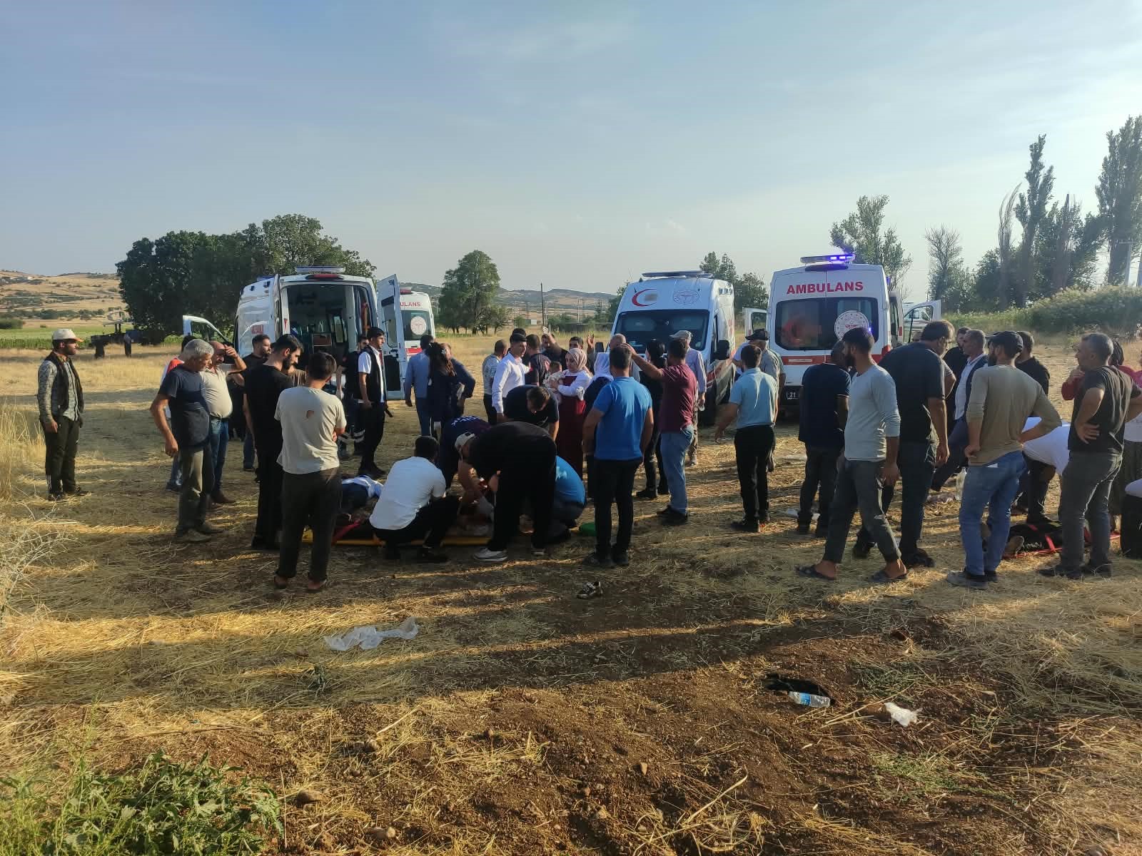 Diyarbakır'daki feci kazada 9 kişi yaralandı