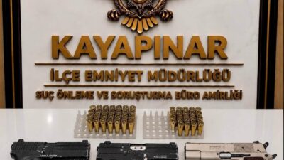 Diyarbakır’da polis ekiplerince düzenlenen ruhsatsız silah ve dolandırıcılık operasyonunda 6