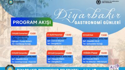 Diyarbakır Büyükşehir Belediyesi, kentin köklü mutfak kültürünü ve yöresel lezzetlerini