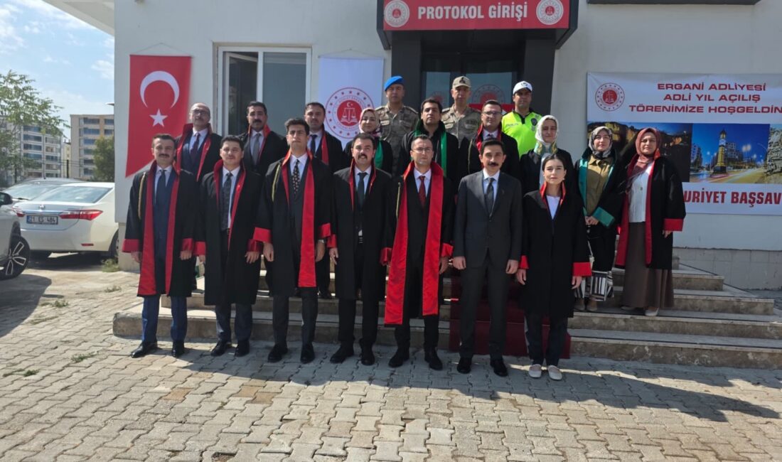 Diyarbakır’ın Ergani ilçesinde Cumhuriyet Başsavcılığınca 2026-2027 adli yıl açılış programını
