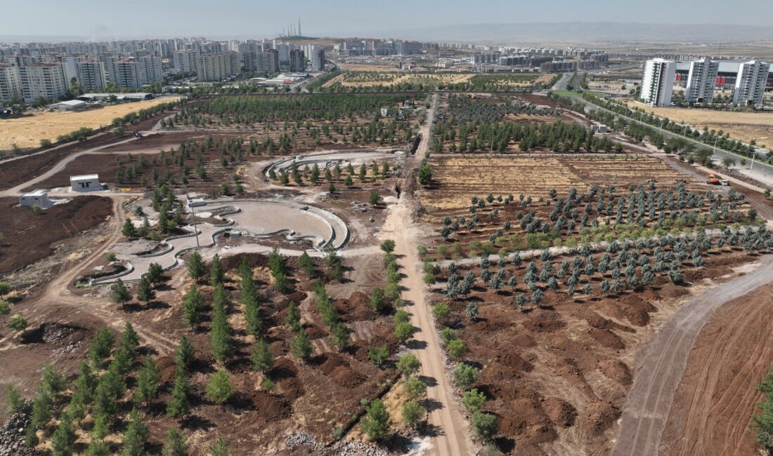 Diyarbakır Büyükşehir Belediyesinin hayata geçirdiği 330 bin metrekarelik Naturapark projesinde