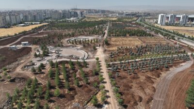 Diyarbakır Büyükşehir Belediyesinin hayata geçirdiği 330 bin metrekarelik Naturapark projesinde