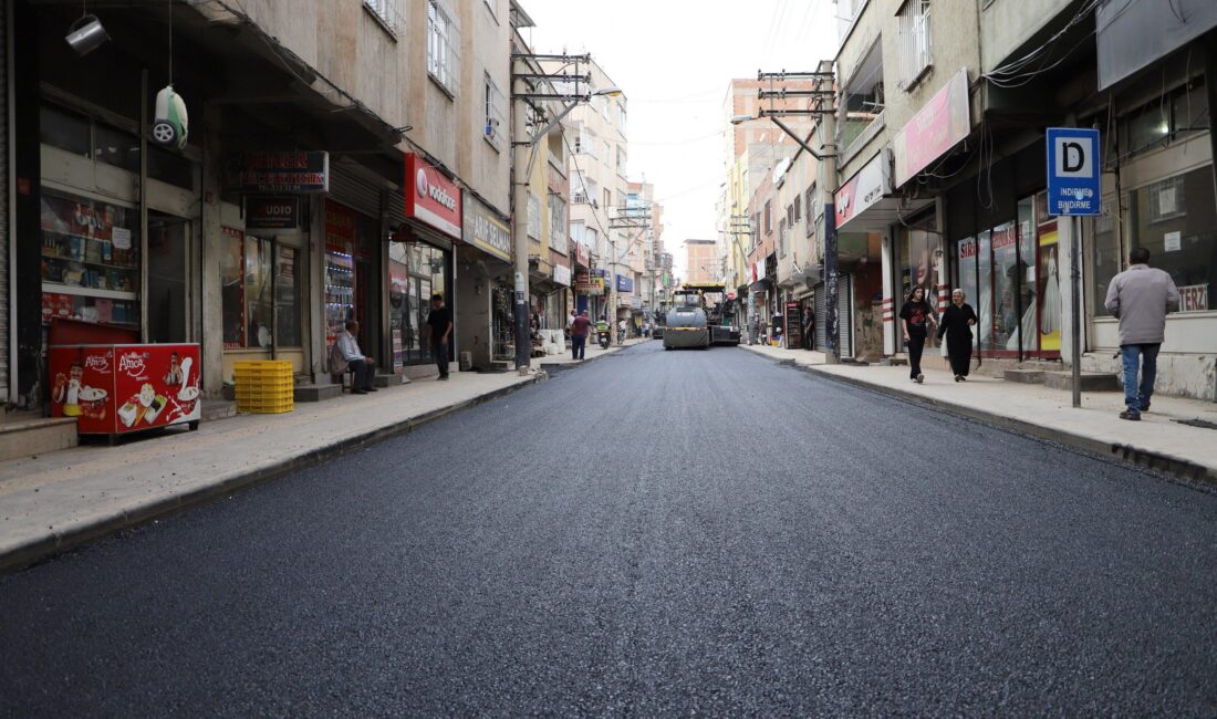 Diyarbakır Büyükşehir Belediyesi, Kayapınar ilçesindeki Abdulkadir Aksu Caddesi ile Bağlar