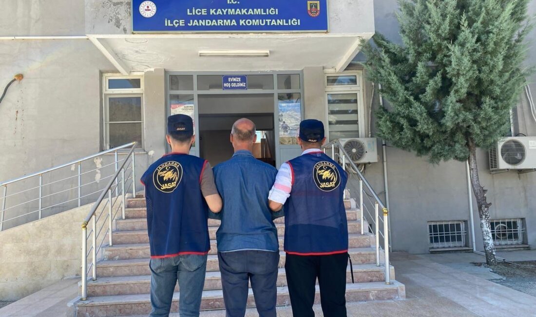 Diyarbakır’da jandarma ekiplerince düzenlenen operasyonlarda, haklarında kesinleşmiş hapis cezası bulunan