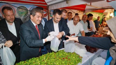 İstanbul'da Diyarbakır Yöresel Ürünler ve Ciğer Festivali düzenlendi.
