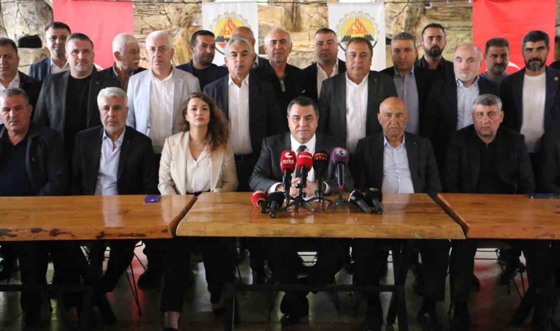 Diyarbakır Esnaf ve Sanatkârlar Odaları Birliği (DESOB) Başkanı Alican Ebedinoğlu,