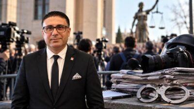 CHP Diyarbakır İl Başkanı Av. Sertaç Eke, gazetecilere yönelik gözaltı