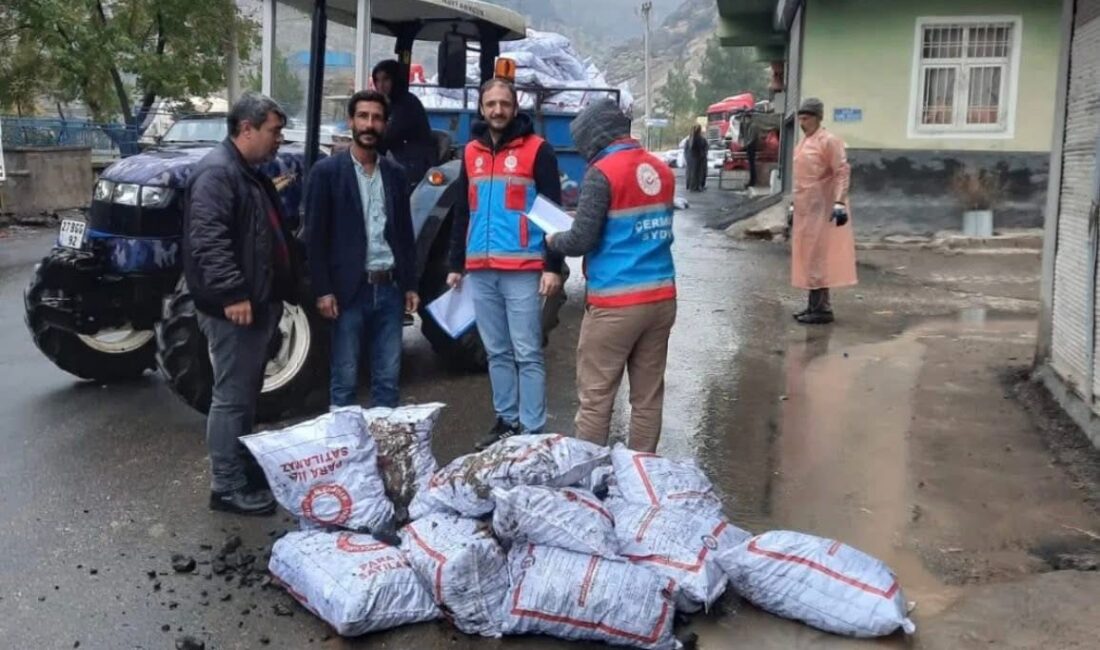 Diyarbakır’ın Çermik ilçesinde kış öncesi kömür yardımı dağıtımına başlandı.
