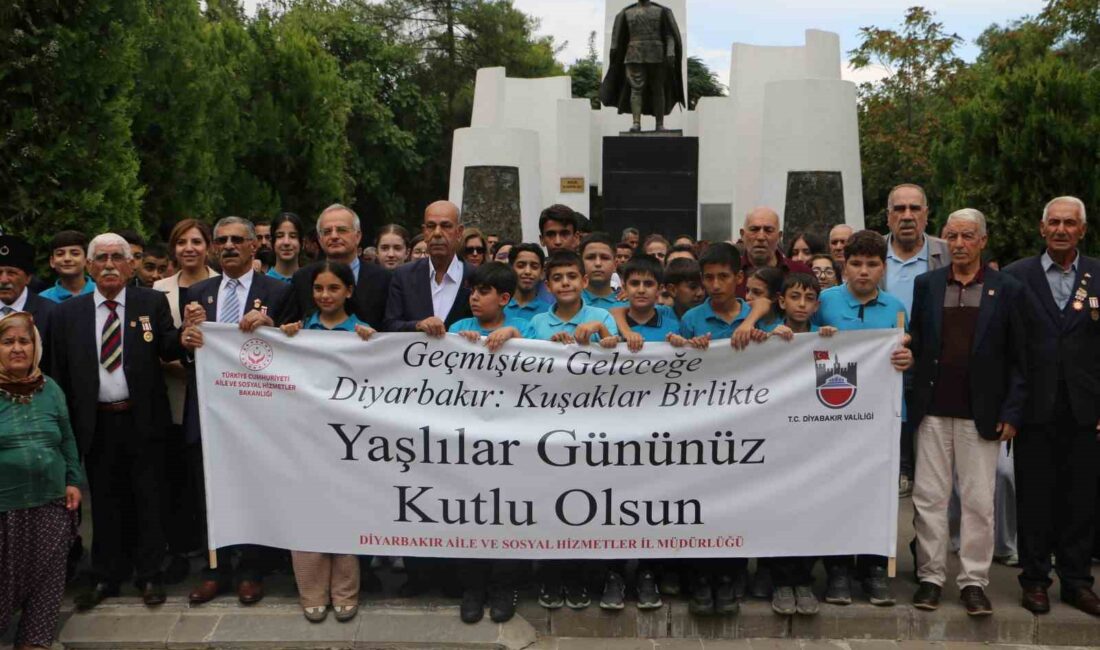 Diyarbakır’da 1 Ekim Dünya Yaşlılar Günü dolayısıyla toplumsal dayanışma ve