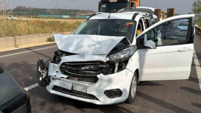 Diyarbakır’da iki aracın çarpışması sonucu meydana gelen trafik kazasında 3