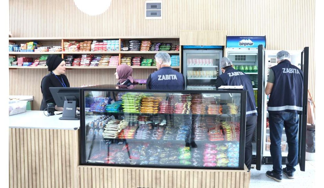 Kayapınar Belediyesi Zabıta Müdürlüğü ekipleri, okul kantinleri ve yemekhanelerde denetim