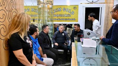 Diyarbakır Kuyumcular ve Sarraflar Odası (DİKO) Başkanı Özer Sanal ve