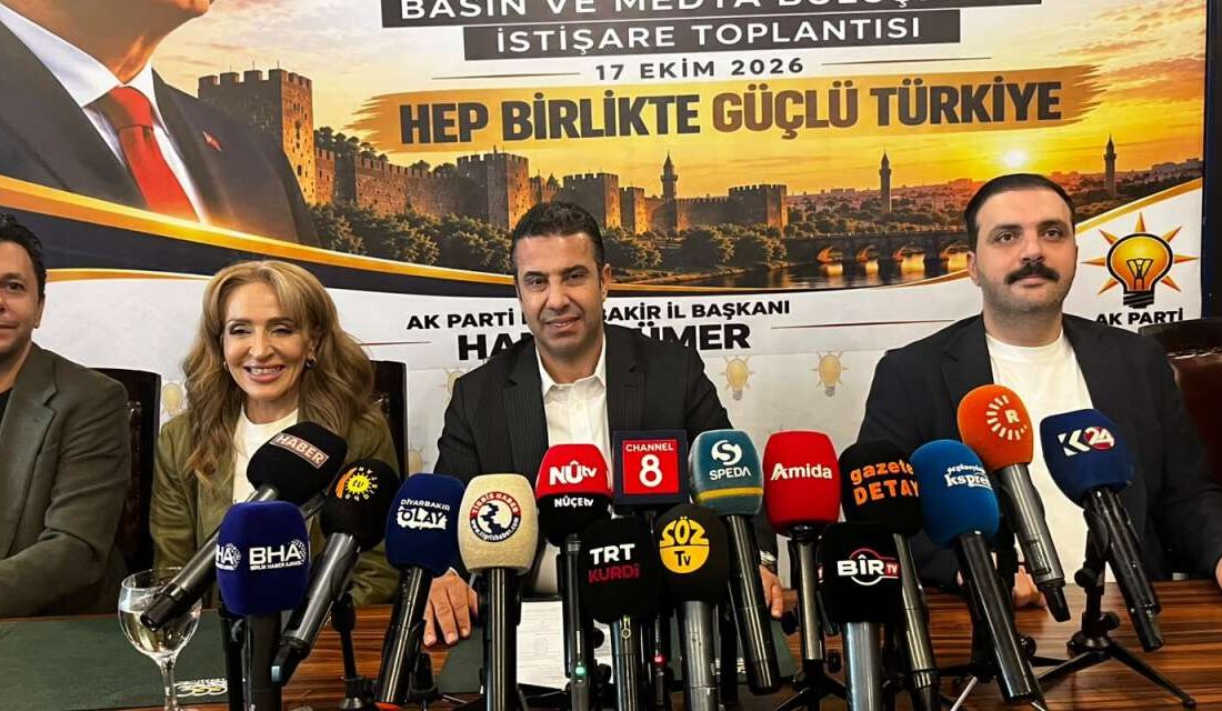 AK Parti Diyarbakır İl Başkanı Hamit Sümer, Güneydoğu Gazeteciler Cemiyeti’nde