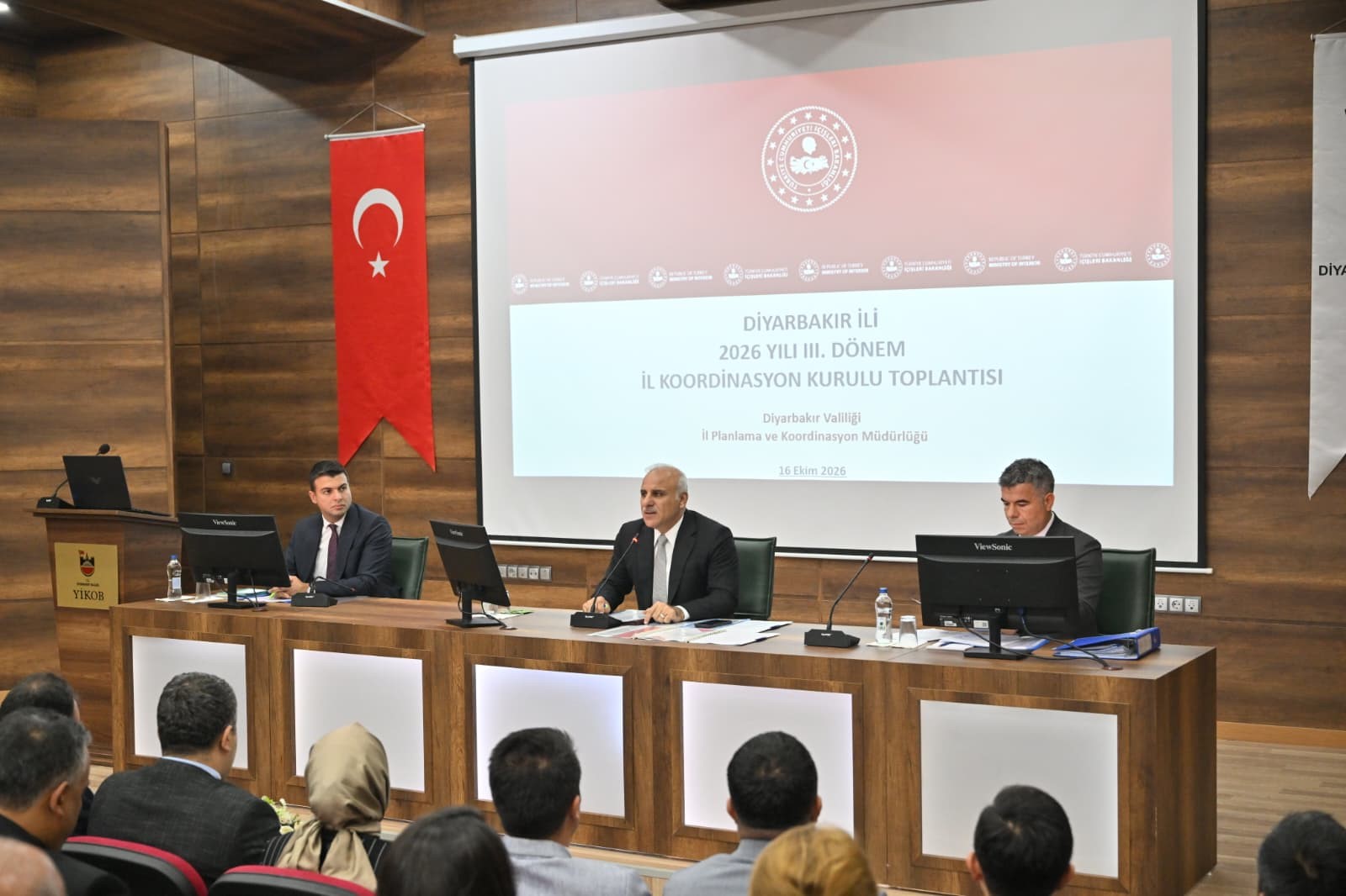 Diyarbakır’da 2026 yılı 3. dönem İl Koordinasyon Kurulu toplantısı yapıldı