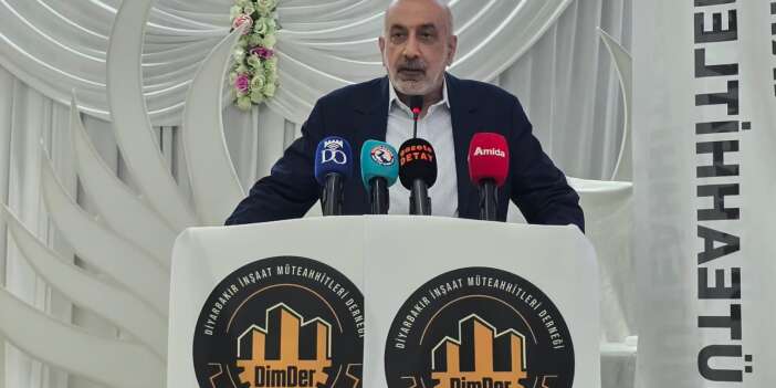 DTSO seçimleri öncesinde, DİMDER tarafından inşaat sektörü temsilcilerinin katılımıyla düzenlenen