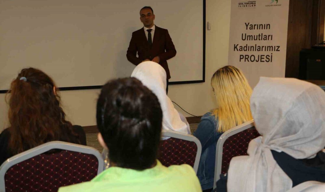 İçişleri Bakanlığınca desteklenen ve Gençlik Derneğince düzenlenen "Yarının Umutları Kadınlarımız"