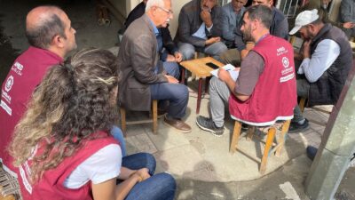 Diyarbakır Büyükşehir Belediyesi Yerinde Çözüm ekipleri, Kulp’ta 140 esnafı yerinde