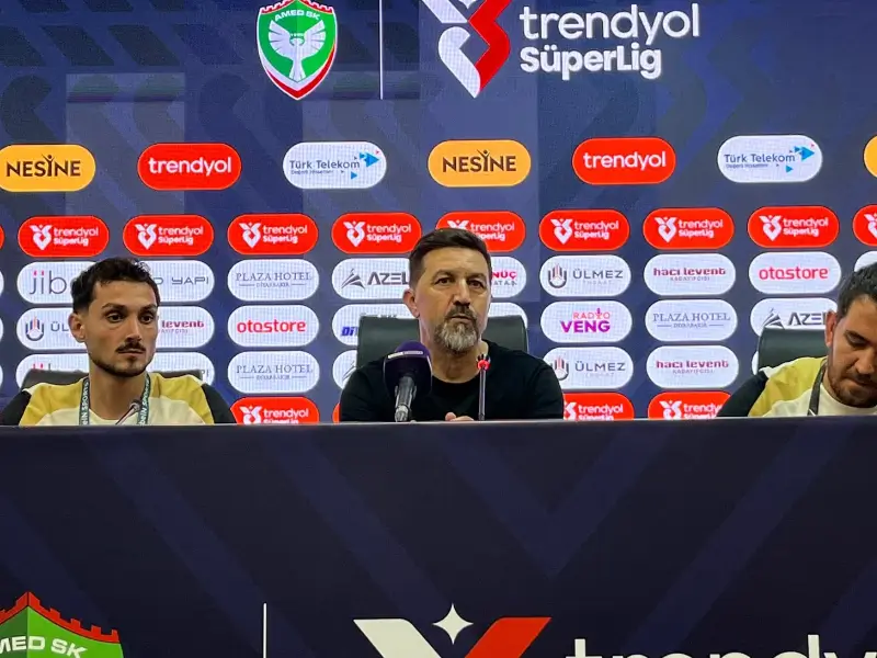 Konyaspor karşısında  3 puanı kazanan Amedspor’un teknik direktör Besnik